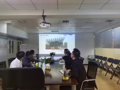 某汽車公司一行來訪